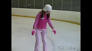 Little April And Her Desolate Performance At The Skating Ring